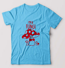 Load image into Gallery viewer, Mushroom T-Shirt for Men-Light Blue-Ektarfa.online
