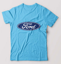 Load image into Gallery viewer, Ford T-Shirt for Men-Light Blue-Ektarfa.online

