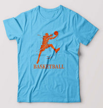 Load image into Gallery viewer, NBA Basketball T-Shirt for Men-Light Blue-Ektarfa.online
