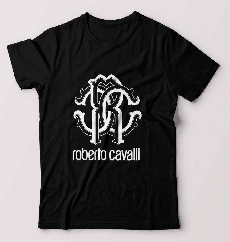 Roberto Cavalli T-Shirt for Men-Black-Ektarfa.online