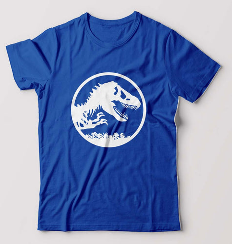 Jurassic World T-Shirt for Men-Royal Blue-Ektarfa.online