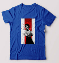 Load image into Gallery viewer, Bruce Lee T-Shirt for Men-Royal Blue-Ektarfa.online
