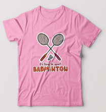 Load image into Gallery viewer, Badminton T-Shirt for Men-Light Baby Pink-Ektarfa.online
