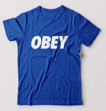 Load image into Gallery viewer, Obey T-Shirt for Men-Royal Blue-Ektarfa.online
