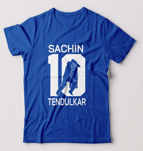 Sachin Tendulkar T-Shirt for Men-Royal Blue-Ektarfa.online