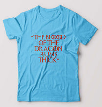 Load image into Gallery viewer, House of the Dragon (GOT) T-Shirt for Men-Light Blue-Ektarfa.online

