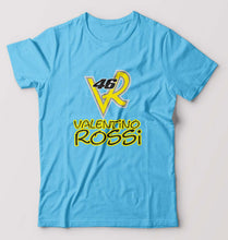 Load image into Gallery viewer, Valentino Rossi(VR 46) T-Shirt for Men-Light Blue-Ektarfa.online
