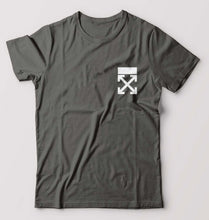 Load image into Gallery viewer, off White logo T-Shirt for Men-Charcoal-Ektarfa.online
