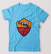 Load image into Gallery viewer, A.S. Roma T-Shirt for Men-Light Blue-Ektarfa.online
