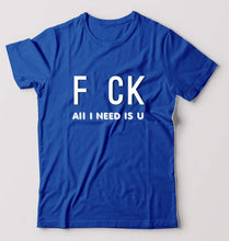 Load image into Gallery viewer, Naughty Offensive T-Shirt for Men-Royal Blue-Ektarfa.online
