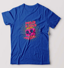 Load image into Gallery viewer, Psychedelic Music Peace Love T-Shirt for Men-Royal Blue-Ektarfa.online
