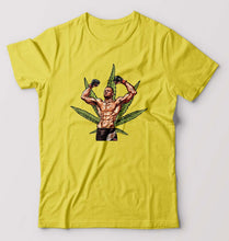 Load image into Gallery viewer, Nate Diaz UFC Weed T-Shirt for Men-Yellow-Ektarfa.online
