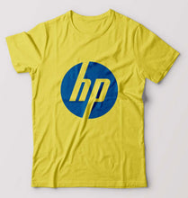Load image into Gallery viewer, Hewlett-Packard(HP) T-Shirt for Men-Yellow-Ektarfa.online
