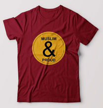 Load image into Gallery viewer, Muslim T-Shirt for Men-Maroon-Ektarfa.online
