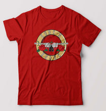 Load image into Gallery viewer, Guns and Roses T-Shirt for Men-Red-Ektarfa.online
