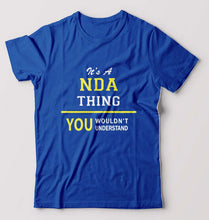 Load image into Gallery viewer, NDA Army T-Shirt for Men-Royal Blue-Ektarfa.online
