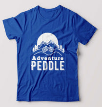 Load image into Gallery viewer, Cycling Adventure T-Shirt for Men-Royal Blue-Ektarfa.online
