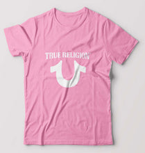 Load image into Gallery viewer, True Religion T-Shirt for Men-Light Baby Pink-Ektarfa.online
