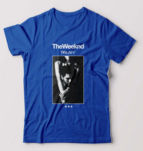 Load image into Gallery viewer, The Weeknd Trilogy T-Shirt for Men-Royal Blue-Ektarfa.online
