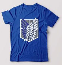 Load image into Gallery viewer, Attack on Titan T-Shirt for Men-Royal Blue-Ektarfa.online

