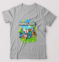 Load image into Gallery viewer, Minecraft T-Shirt for Men-Grey-Ektarfa.online
