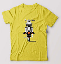 Load image into Gallery viewer, Royal Enfield - Bullet With Number T-Shirt for Men-Yellow-Ektarfa.online
