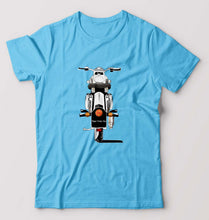 Load image into Gallery viewer, Royal Enfield - Bullet With Number T-Shirt for Men-Light blue-Ektarfa.online

