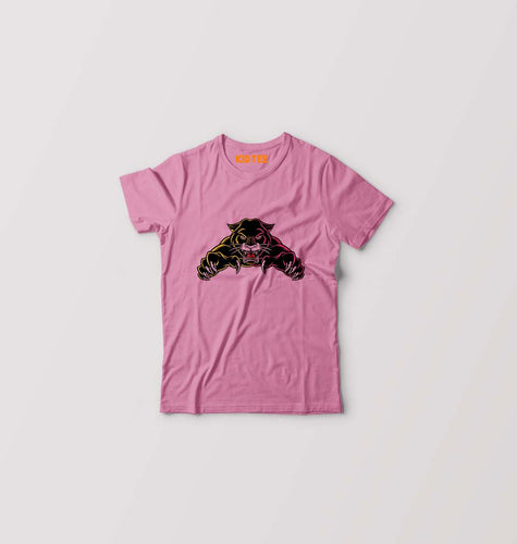 Black Panther Kids T-Shirt for Boy/Girl-Pink-Ektarfa.online