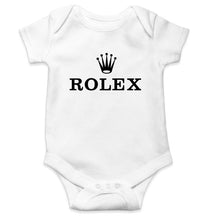 Load image into Gallery viewer, Rolex Kids Romper For Baby Boy/Girl-0-5 Months(18 Inches)-White-Ektarfa.online
