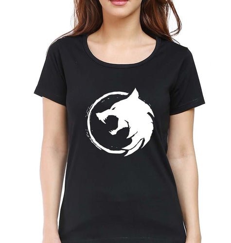 The Witcher T-Shirt for Women-Black-Ektarfa.online