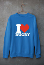 Load image into Gallery viewer, I Love Rugby Unisex Sweatshirt for Men/Women-Ektarfa.online
