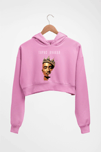Load image into Gallery viewer, 2Pac Tupac Crop HOODIE FOR WOMEN-Light Baby Pink-Ektarfa.online
