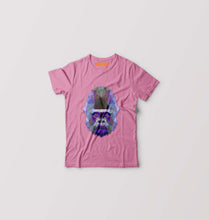 Load image into Gallery viewer, TRIANGLE_GORILLA Kids T-Shirt for Boy/Girl-Pink-Ektarfa.online
