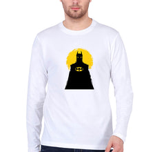 Load image into Gallery viewer, Batman Superhero Full Sleeves T-Shirt for Men-White-Ektarfa.online

