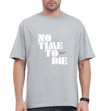 Load image into Gallery viewer, No Time To Die James Bond 007 Oversized T-Shirt for Men-Grey-Ektarfa.online
