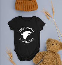 Load image into Gallery viewer, GOT Game Of Thrones North Remembers Kids Romper For Baby Boy/Girl-0-5 Months(18 Inches)-Black-Ektarfa.online
