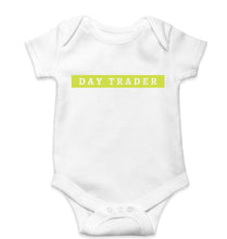 Load image into Gallery viewer, Day Trader Share Market Kids Romper For Baby Boy/Girl-White-Ektarfa.online
