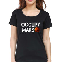 Load image into Gallery viewer, Occupy Mars Elon Musk T-Shirt for Women-Black-Ektarfa.online
