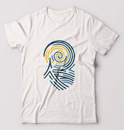 Vincent van Gogh T-Shirt for Men-White-Ektarfa.online