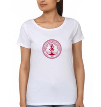 Load image into Gallery viewer, Stanford T-Shirt for Women-White-Ektarfa.online
