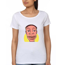 Load image into Gallery viewer, Khaby Lame T-Shirt for Women-White-Ektarfa.online
