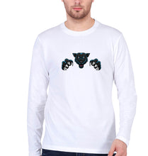Load image into Gallery viewer, Black Panther Full Sleeves T-Shirt for Men-White-Ektarfa.online
