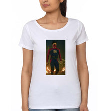 Load image into Gallery viewer, Minnal Murali T-Shirt for Women-White-Ektarfa.online
