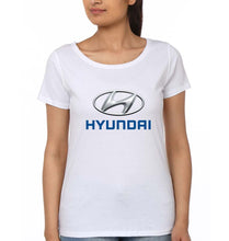 Load image into Gallery viewer, Hyundai T-Shirt for Women-White-Ektarfa.online
