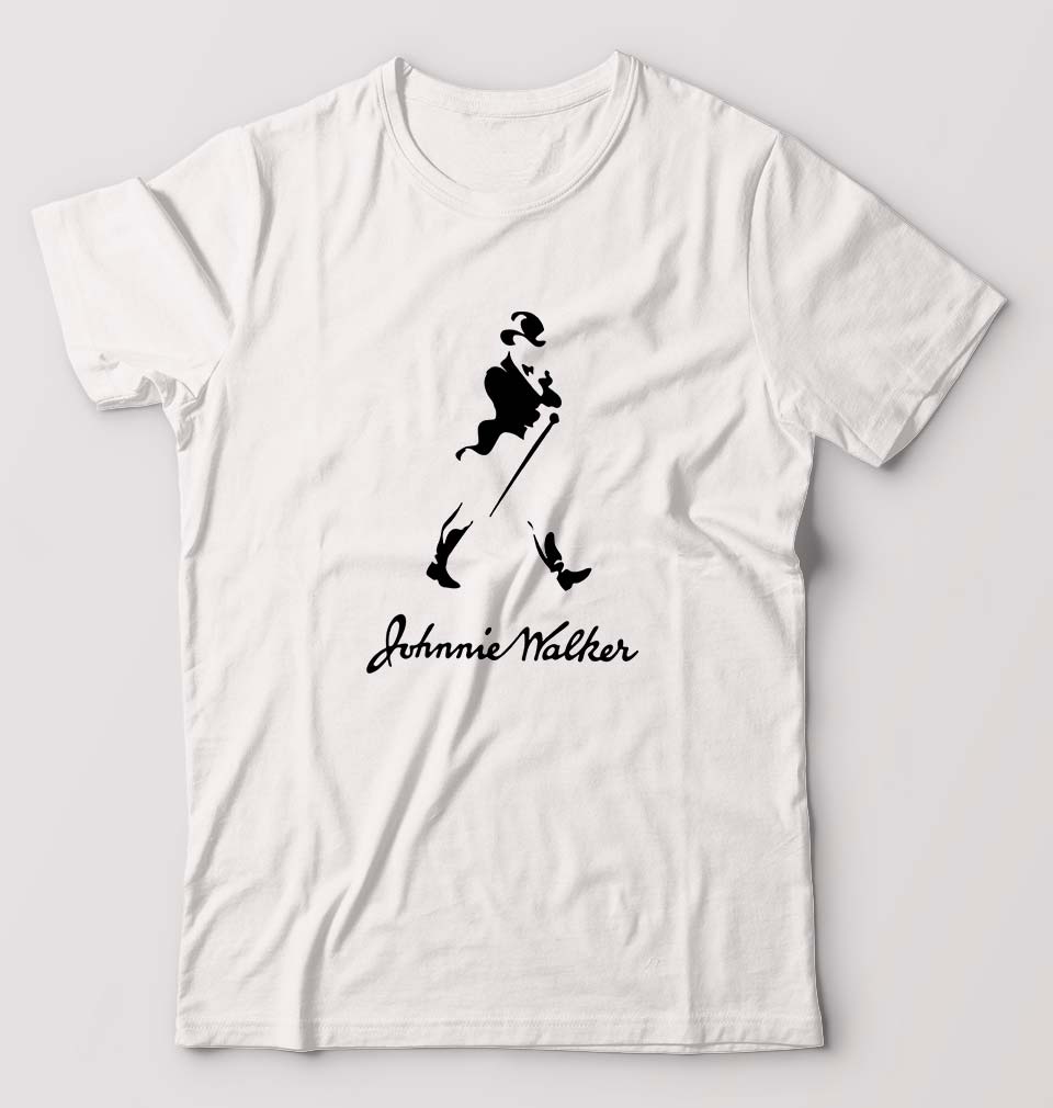 Johnnie Walker T-Shirt for Men-White-Ektarfa.online