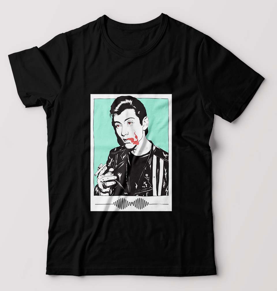 Arctic Monkeys T-Shirt for Men-Black-Ektarfa.online