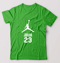 Load image into Gallery viewer, Michael Jordan T-Shirt for Men-Flag Green-Ektarfa.online

