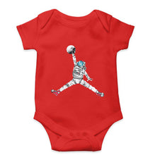 Load image into Gallery viewer, Jorden Space Dunk Kids Romper For Baby Boy/Girl-Red-Ektarfa.online
