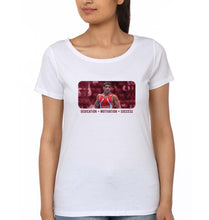 Load image into Gallery viewer, Sushil Kumar T-Shirt for Women-White-Ektarfa.online
