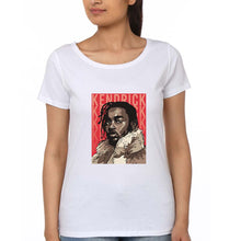 Load image into Gallery viewer, Kendrick Lamar T-Shirt for Women-White-Ektarfa.online
